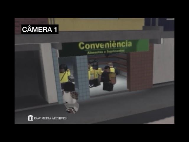 Tragic shooting in Brazil caught on CCTV | Roblox