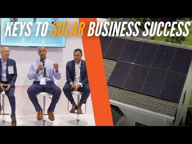 Keys to Solar Marketing and Business Success