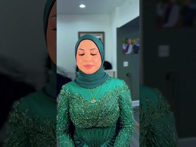 "Hijab Styling & Makeup Magic for Wedding Season!  #hijabshop #hijabi #hijabshorts