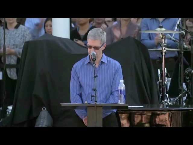 A celebration of Steve's life (Apple, Cupertino, 10/19/2011) HD