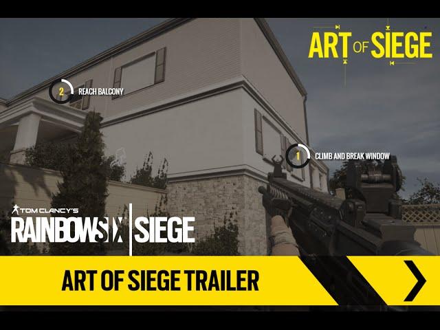 Tom Clancy's Rainbow Six Siege – Art of Siege Trailer [EUROPE]