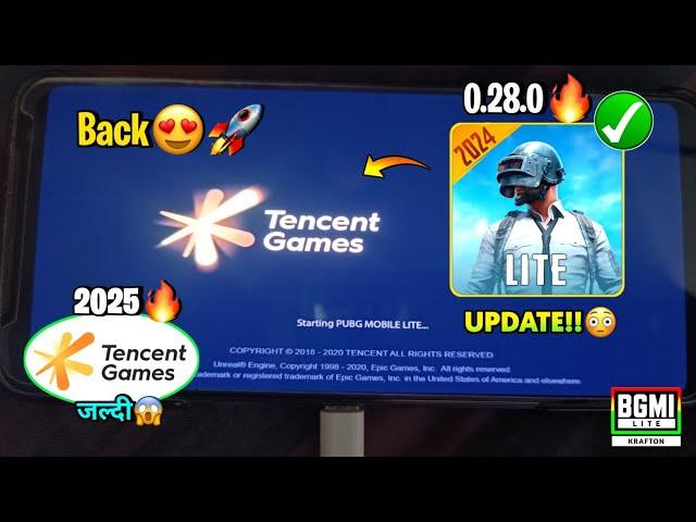 Pubg Lite Old 0.28.0 Tencent Comeback Update 2024 | Pubg Mobile Lite New 0.28.0 Update 2024 