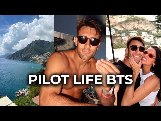 Pilot Life Behind The Scenes | Italy Vlog Part 2 Positano