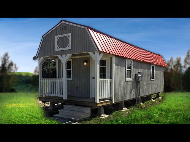 $6000 Shed Turned Into An Affordable Tiny Home