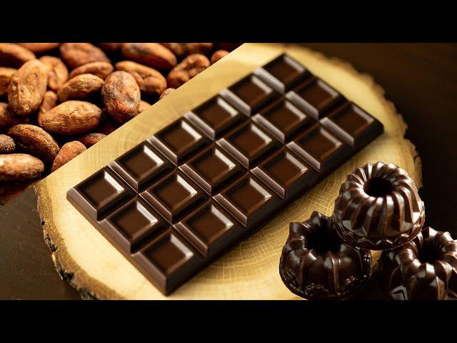 How to make Bean to Bar Chocolate! using cacao beans and sugar