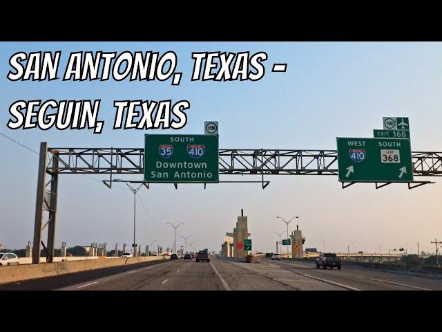 San Antonio, Texas to Seguin, Texas! Drive with me on a Texas highway!