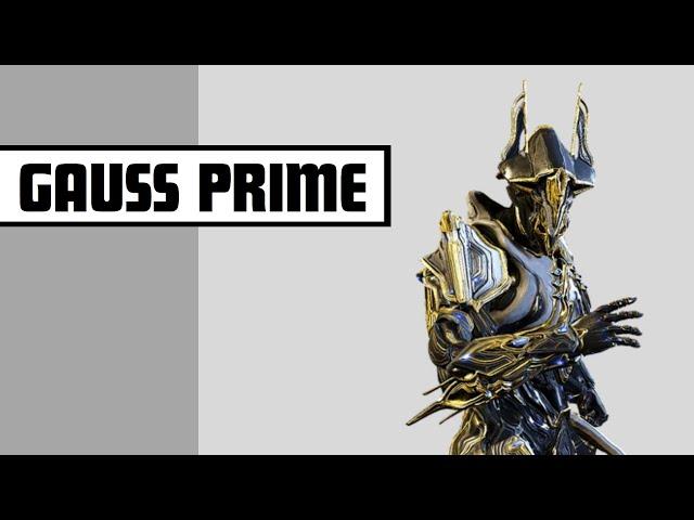 Warframe 2024 Gauss Prime Build