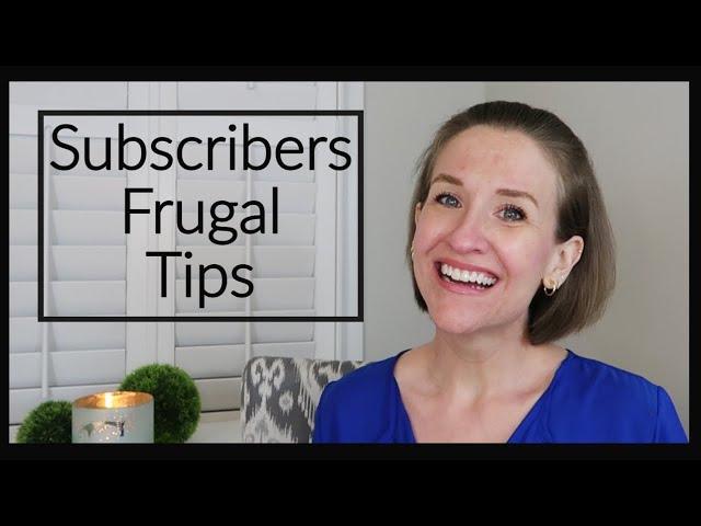 25 FRUGAL LIVING HABITS (From My Viewers) PART 1 | Financial Independence | JENNIFER COOK