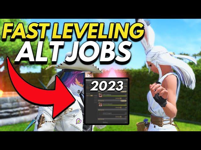 ULTIMATE Leveling Guide for FFXIV Alt Jobs | Power leveling 2024*