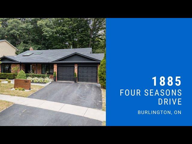 1885 Four Seasons Drive, Burlington, ON (+ Introduction)