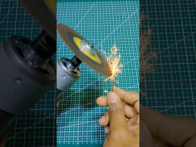 How To Make Angle Grinder With 775 DC Motor