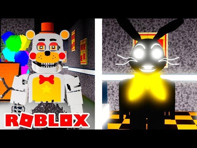 Becoming Rockstar Molten Freddy and Shadow Glitchtrap in Roblox Nights At Spring Freddys Diner