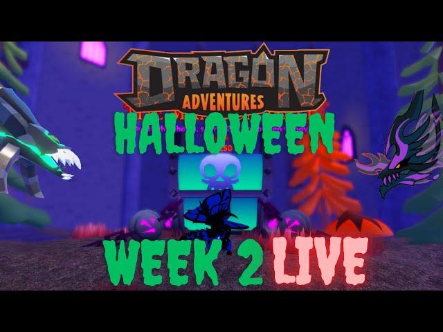 LIVE: Going after the Djaevelhest!!-Roblox Dragon Adventures Halloween