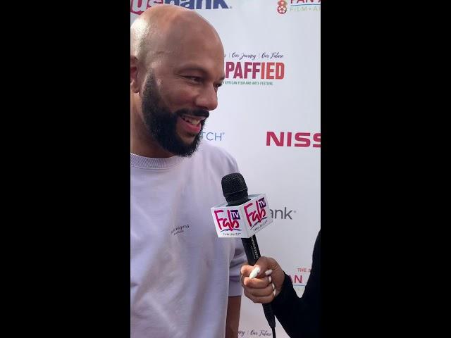 Common at “Hats” Pan African festival on FabTV.