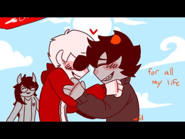 Happy Together - Davekat Lyricstuck. [Homestuck]