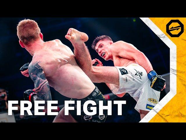 󠁧󠁢󠁥󠁮󠁧󠁿 English DOMINANCE!  TICHOTA vs. STAINES | FREE FIGHT | OKTAGON 61