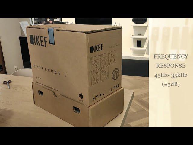 KEF Reference 1 unpacking / unboxing