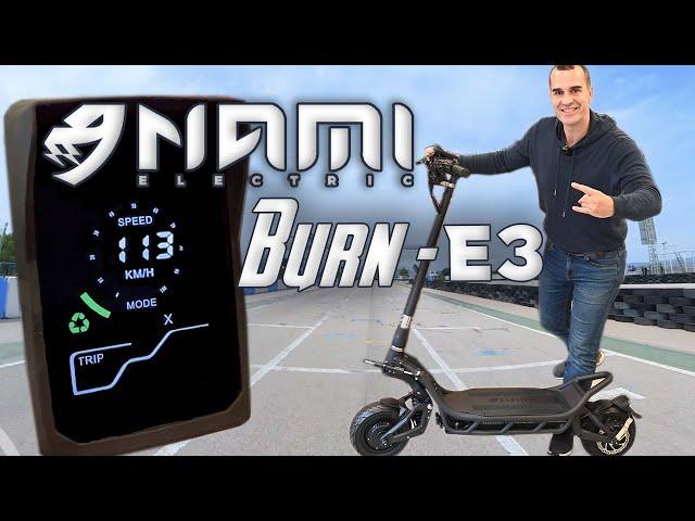 The electric scooter that wins everything on the Nami BURN E 3 MAX circuit