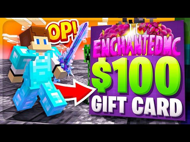 I HAD THE *RICHEST* SOTW ON MY *NEW* SERVER! ($$$) | Minecraft Dungeons | EnchantedMC EP #1