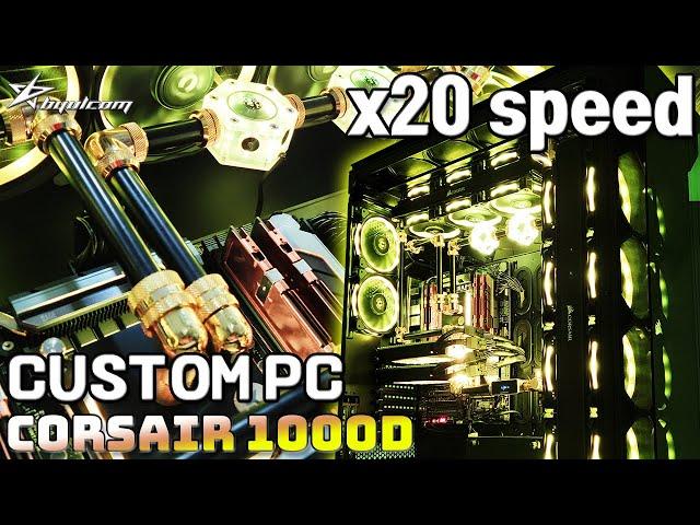 CORSAIR 1000D | 20X | Ultimate 2Way Custom Water Cooled PC