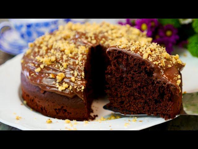 Quick Chocolate Cake for Tea 