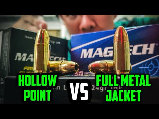 Hollow Point VS Full Metal Jacket (Filipino)