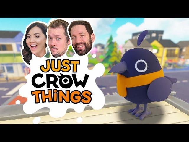 Untitled Goose Game But With a Crow | Just Crow Things  Live Stream