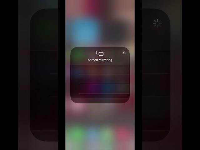 How to screen mirror in iphone to android tv? #shorts