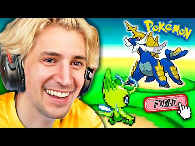 xQc Plays Pokémon Black Nuzlocke | Part 1