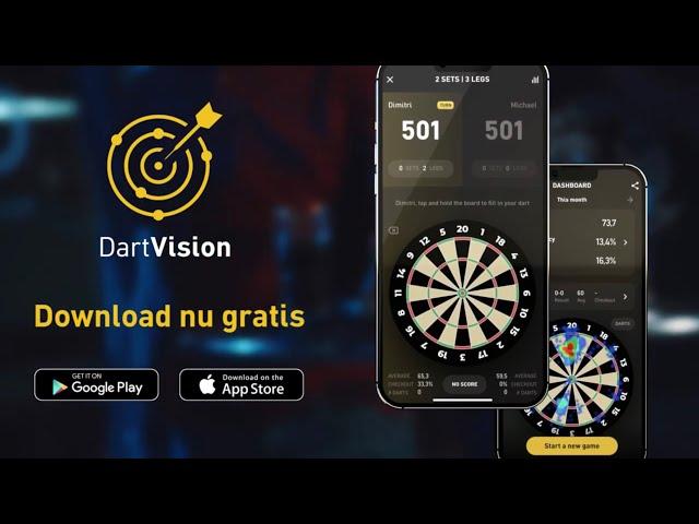 DartVision - Darts Scoreboard App - iOS & Android