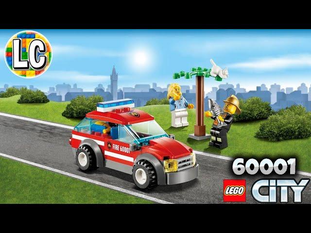 LEGO City 60001 Fire Chief Car - 6 Year Old Kid Speed Building