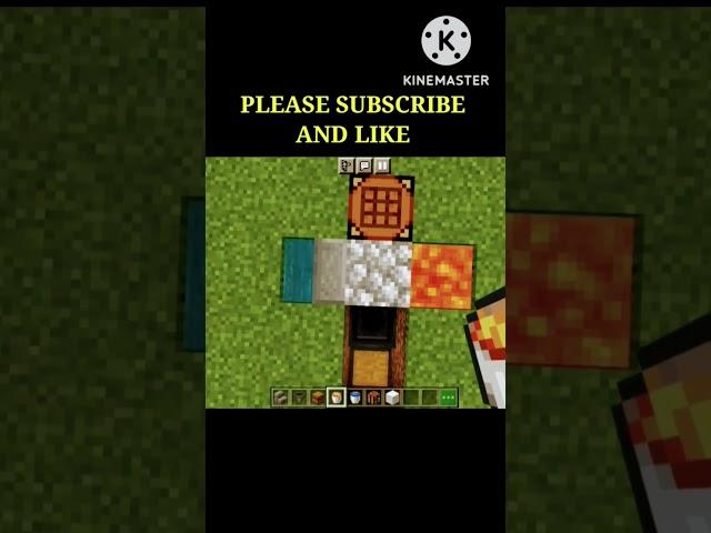 minecraft automatic stone farm viral build hack #shorts #viral #trending #minecraft #gaming