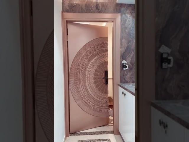 3d Main door, HDHMR woodworking, CNC Router cutting, Modern look home furniture