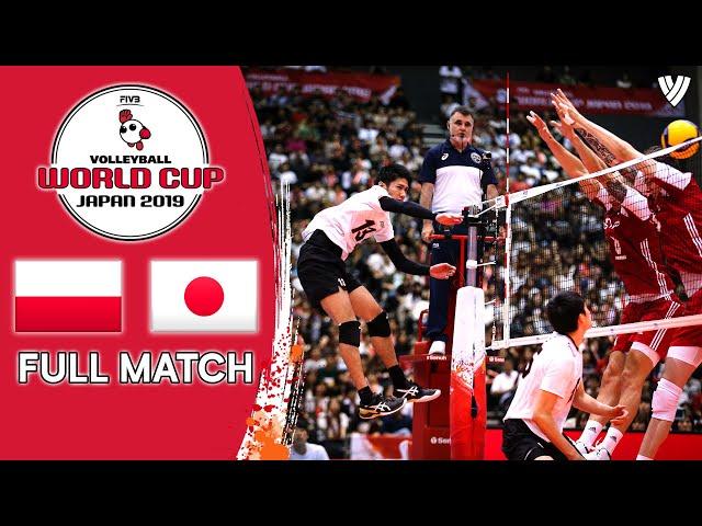 Poland  Japan - Full Match | Men’s Volleyball World Cup 2019