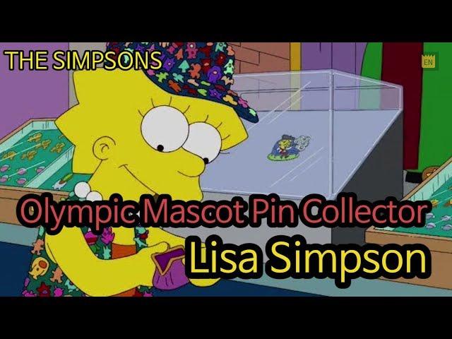 Olympic Mascot Pin Collector, Lisa Simpson