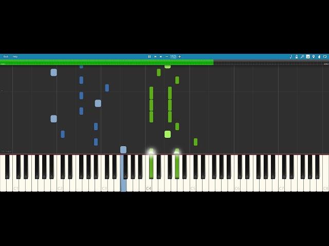 CARAMELLDANSEN [Sad] [Synthesia Toturial]