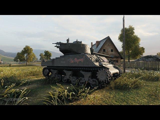 World Of Tanks   M4 A2 ШЕРМАН ЛОЗЫ