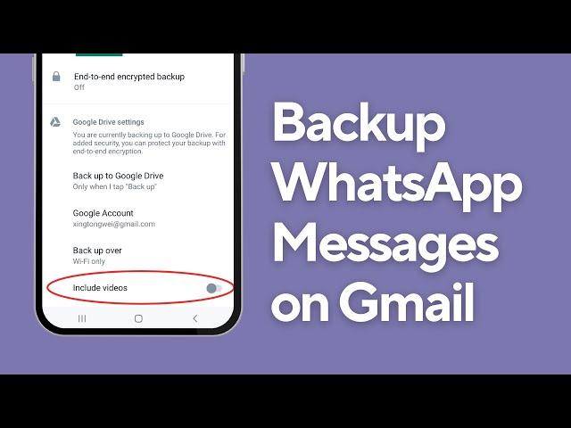 How to Backup Whatsapp Messages | Updated Guide