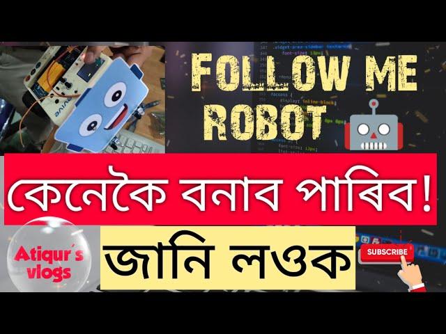 Follow me Robot | Science Projects Brain | Invasion of Student | DIY projects | Projects Guide