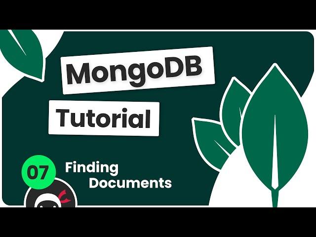 Complete MongoDB Tutorial #7 - Finding Documents