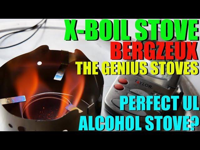 The BEST UL Alcohol Stove? - X-BOIL Stove - The GENIUS Stoves by Bergzeux