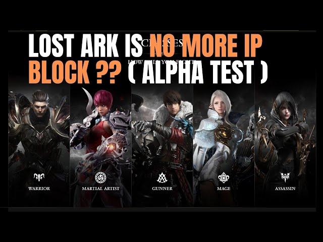 Lost Ark Is No More IP Block??