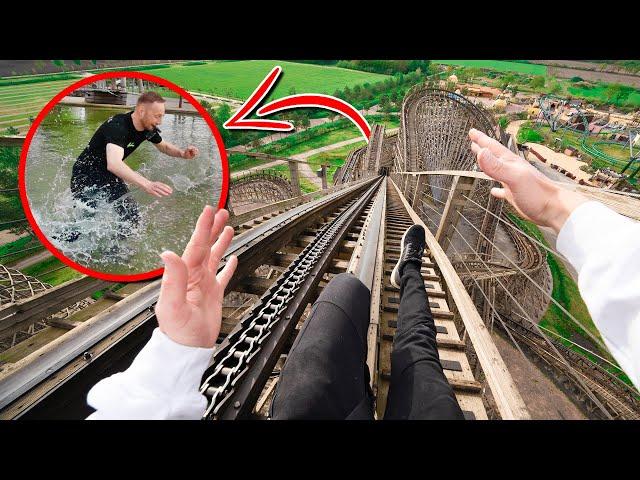 IN HET WATER GEVALLEN TIJDENS POV RUN!