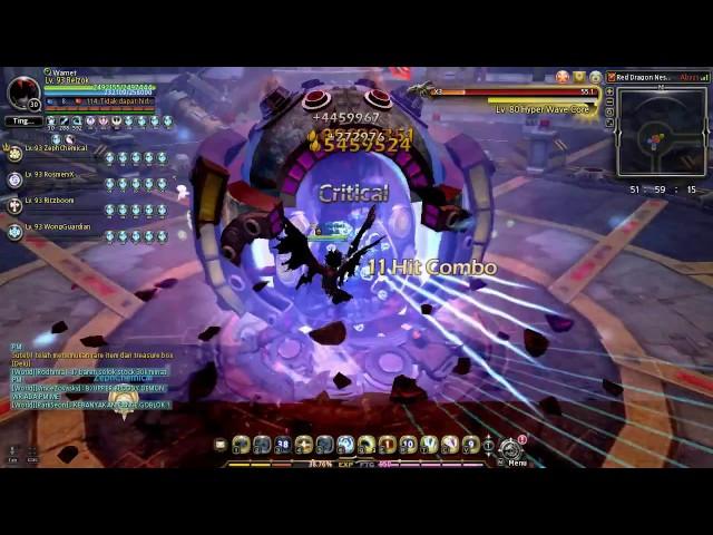 Dragon Nest INA Dark Avenger Solo Red Dragon Nest (HC)