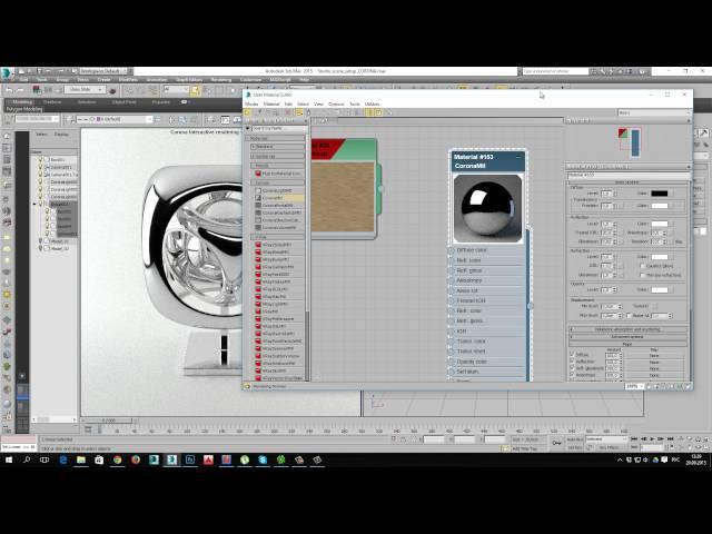 3dmax. основы материала CoronaMtl