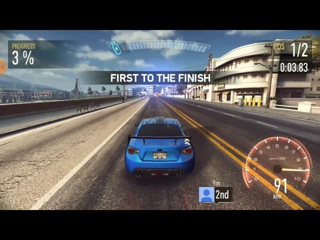 NEED FOR SPEED No Limits Android - GamePlay  Race #2 | GamesPrime