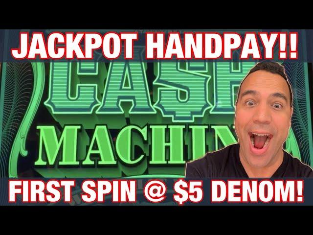  TING TING!! CASH MACHINE $10 & $50 BETS!!  JACKPOT HANDPAY!!! 