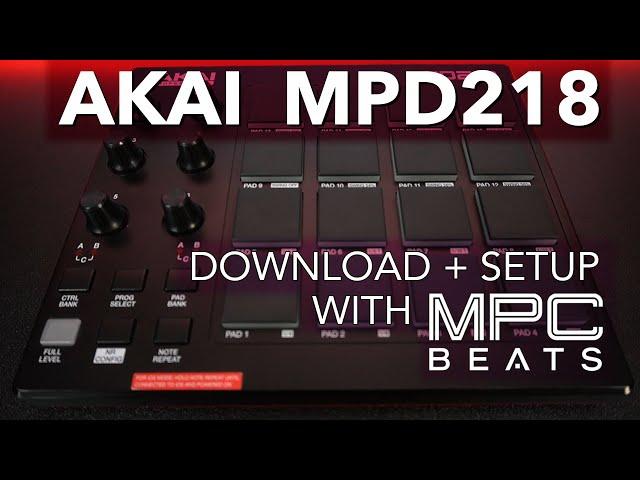 Akai Pro MPD218 | Download & Setup with Included Software