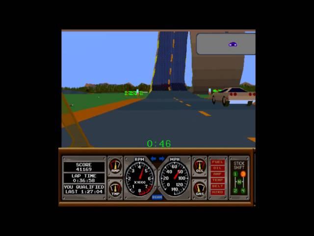 Race Drivin Speed and Stunt Track on Mame64