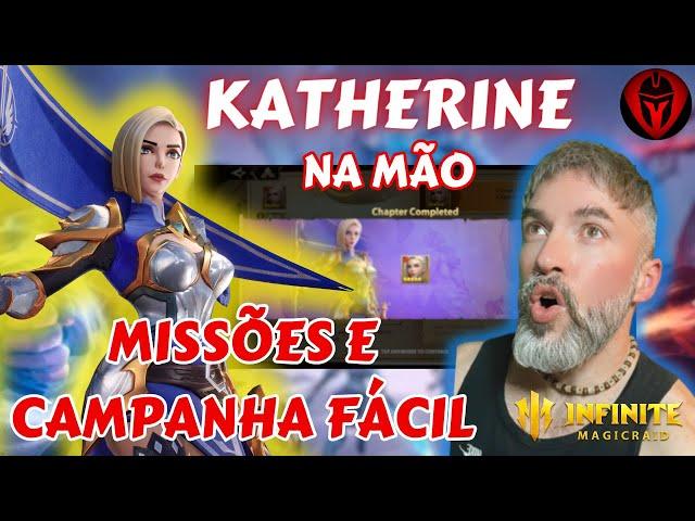 INFINITE MAGICRAID | GAMEPLAY | CONSIGA KATHERINE NA CAMPANHA E MISSÕES FÁCIL COM ESSAS DICAS DO SKY